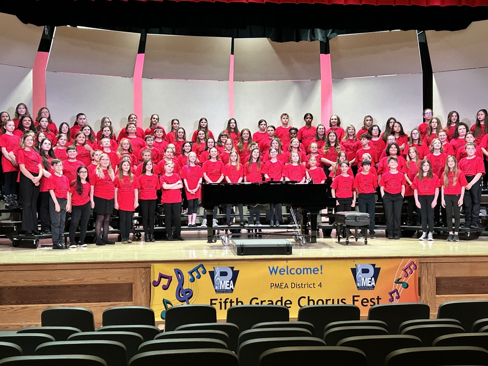 PMEA District IV Chorus Fest East Juniata Elementary School