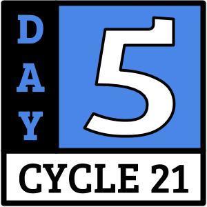 Cycle 21, Day 5