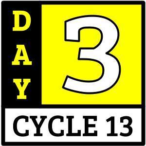 Cycle 13, Day 3