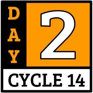 CYCLE 14, DAY 2